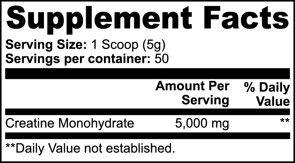 POWER FUEL - Creatine Monohydrate for Real Champions